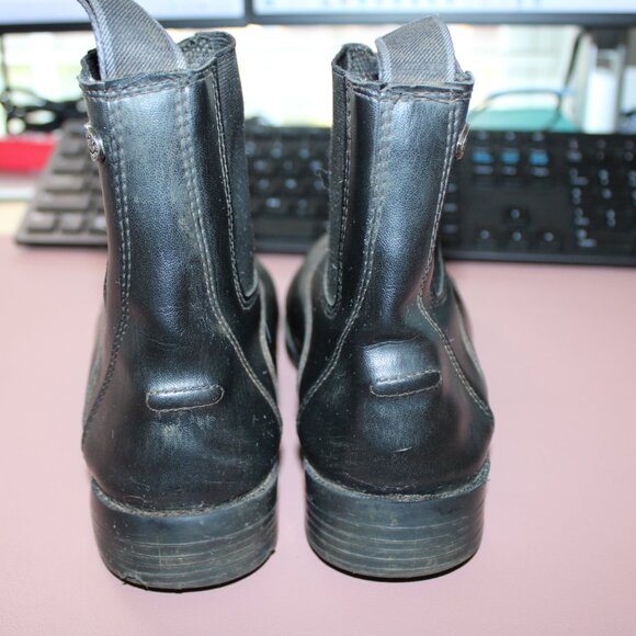 EQUISTAR Girl's All-Weather Synthetic Zip Paddock Boots - Picture 4 of 7